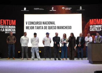 Rufino Ruiz de Rufy’s Neotaberna se alza con el título del V Concurso Nacional de Tarta de Queso Manchego 2025 en el congreso Culinaria