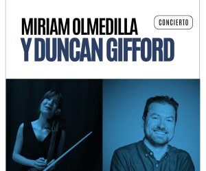 Talento conquense y australiano con la violonchelista Miriam Olmedilla y el pianista Duncan Gifford en el ciclo Nuestros Martes