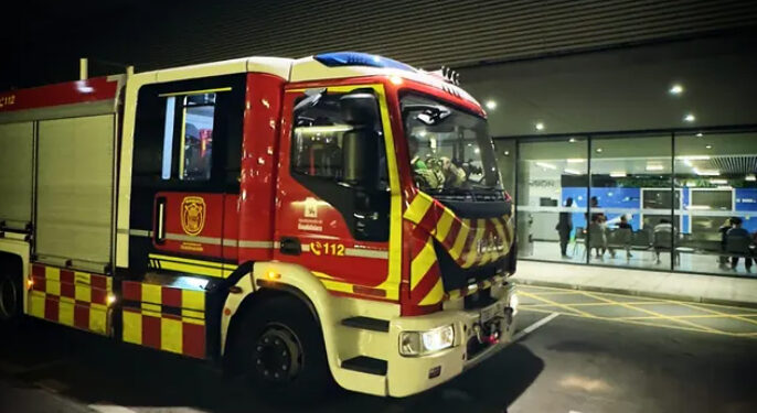 Tres hospitalizados por inhalación de humo tras un incendio en la calle Padre Tabernero de Guadalajara 1 Tres intoxicados por humo en el incendio de una cocina en Guadalajara