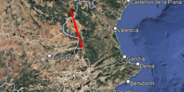 Una impresionante bola de fuego iniciada en Garaballa ilumina la noche en España