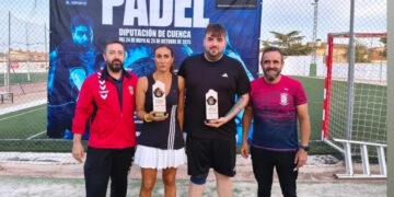 Villanueva de la Jara pone el punto final a la fase clasificatoria del XII Circuito de Pádel Diputación de Cuenca