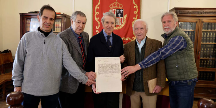 Cristóbal Colón, duque de Veragua, en Cogolludo