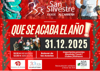 Abierta la inscripción en la 39 edición de la San Silvestre Alcarreña