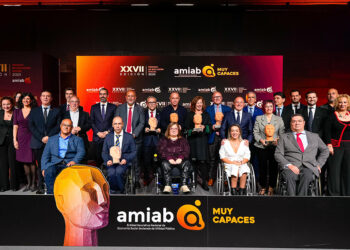 Amiab entrega sus XXVII Premios a la Inclusión en una gala anual para el recuerdo
