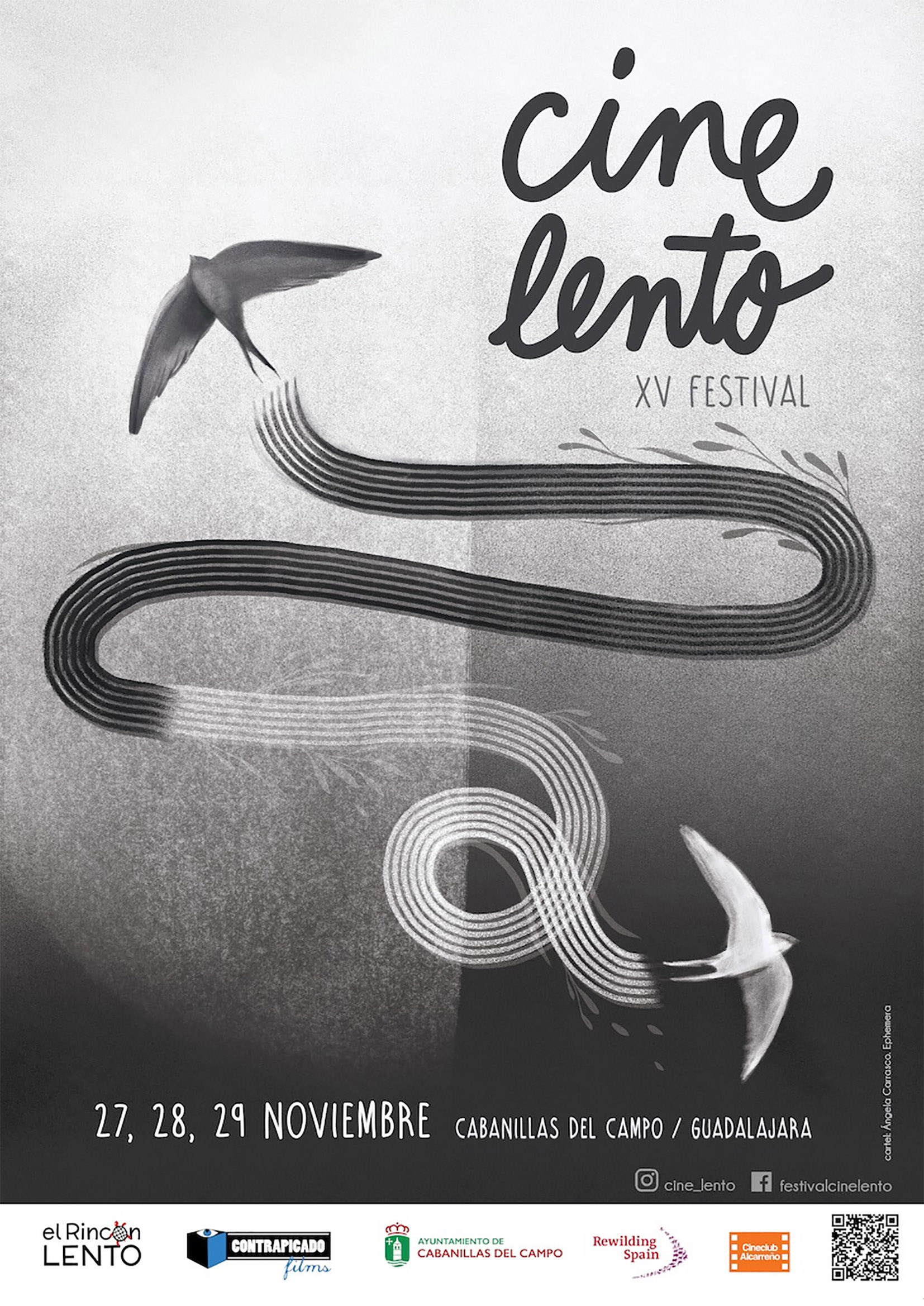 CARTEL XV FESTIVAL DE CINE LENTO 2025