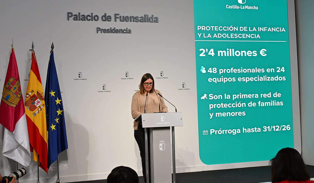 Castilla-La Mancha invierte 2,4 millones de euros en los equipos especializados de protección a la infancia y adolescencia 2 Castilla-La Mancha invierte 2,4 millones de euros en los equipos especializados de protección a la infancia y adolescencia