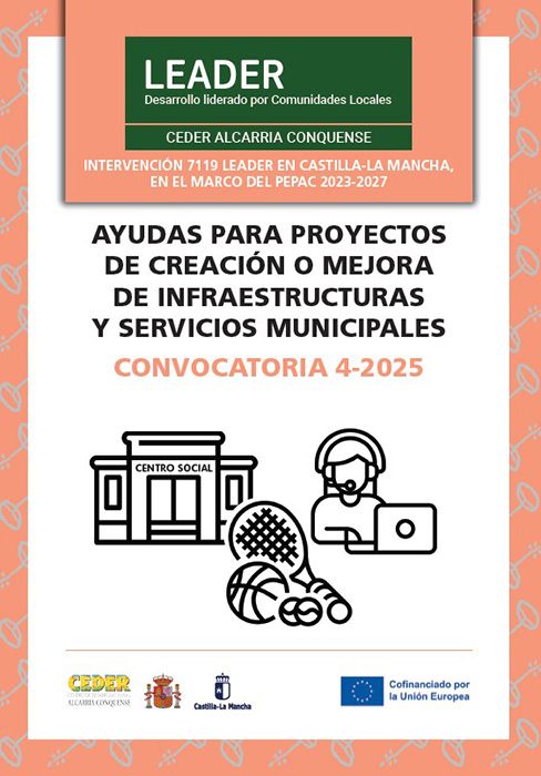 Ceder Alcarria Conquense publica una nueva convocatoria de ayudas Leader destinada a ayuntamientos y eatims 2 Ceder Alcarria Conquense publica una nueva convocatoria de ayudas Leader destinada a ayuntamientos y eatims