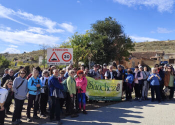 Cerca de 130 senderistas recorren la ruta entre El Cubillo de Uceda y Valdenuño Fernández de la mano de Campiñeando 3 Cerca de 130 senderistas recorren la ruta entre El Cubillo de Uceda y Valdenuño Fernández de la mano de Campiñeando