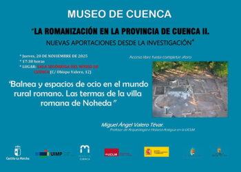 El Museo de Cuenca desvela los secretos de las termas de la villa romana de Noheda en una conferencia