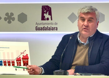 El PP denuncia que la tasa de basura en Guadalajara subió más de un 30% por Alberto Rojo y José Luis Vega y que ahora llega el “basurazo” de Sánchez 1 El PP denuncia que la tasa de basura en Guadalajara subió más de un 30% por Alberto Rojo y José Luis Vega y que ahora llega el “basurazo” de Sánchez