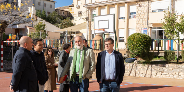 El colegio de Pastrana reforma sus instalaciones con el FIM de Diputación y una inversión de 267.648 euros