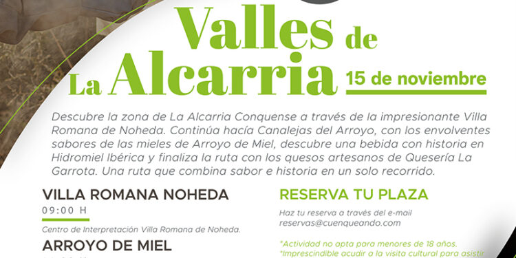 Elige Cuenca finaliza sus rutas otoñales con una doble propuesta para el 15 de noviembre