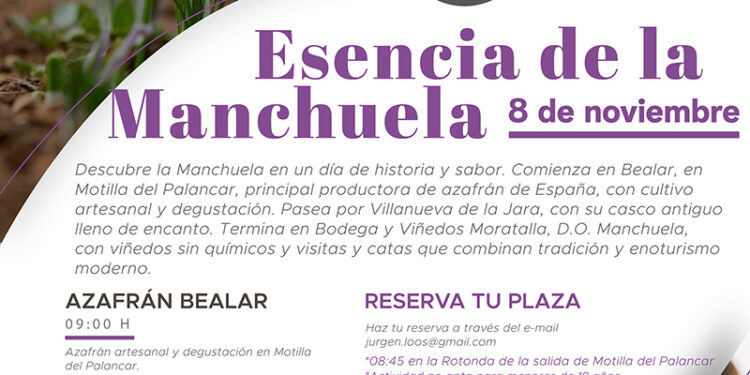 Elige Cuenca repite el sábado 8 de noviembre, un paseo por la ‘Esencia de La Manchuela’ 1 Elige Cuenca repite el sábado 8 de noviembre, un paseo por la ‘Esencia de La Manchuela’