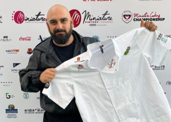 Enki López, de Kadon, representa a Castilla-La Mancha en el Miniature Pintxos Congress de Vitoria-Gasteiz