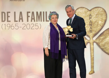 Fundación Eurocaja Rural recibe un premio de Apanas por su colaboración en favor de la inclusión social