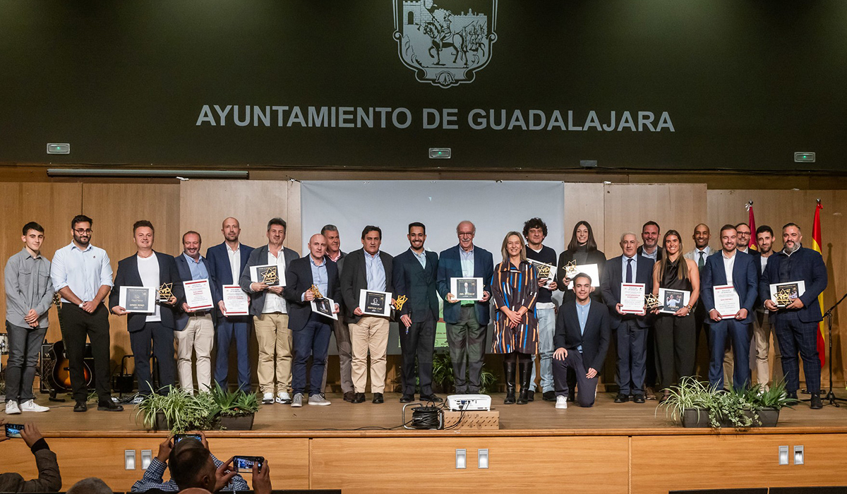 Guadalajara brilla en la V Gala VIP Deportivo con Vicente del Bosque como gran protagonista