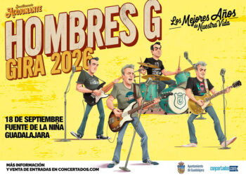 Guadalajara será sede de la gira “Los Mejores Años de Nuestra Vida 2026” de Hombres G