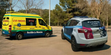 Herido un conductor de patinete eléctrico al sufrir una caída en el Parque de los Moralejos de Cuenca