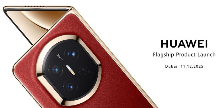 Huawei Mate X7 será el gran protagonista de “Unfold the Moment”, el evento de lanzamiento de productos flagship de HUAWEI en Dubái