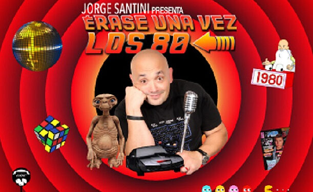 Humor y nostalgia ochentera con Jorge Santini en el Auditorio José Luis Perales