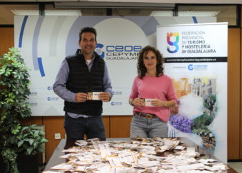 La campaña Saborear Guadalajara celebra su último sorteo con 100 cheques de 60 euros para sus clientes
