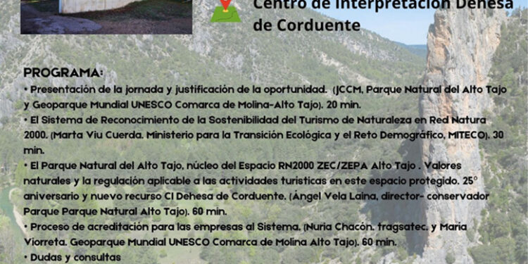 Jornada informativa sobre el Sistema de Reconocimiento de la Sostenibilidad del Turismo de Naturaleza de la Red Natura 2000