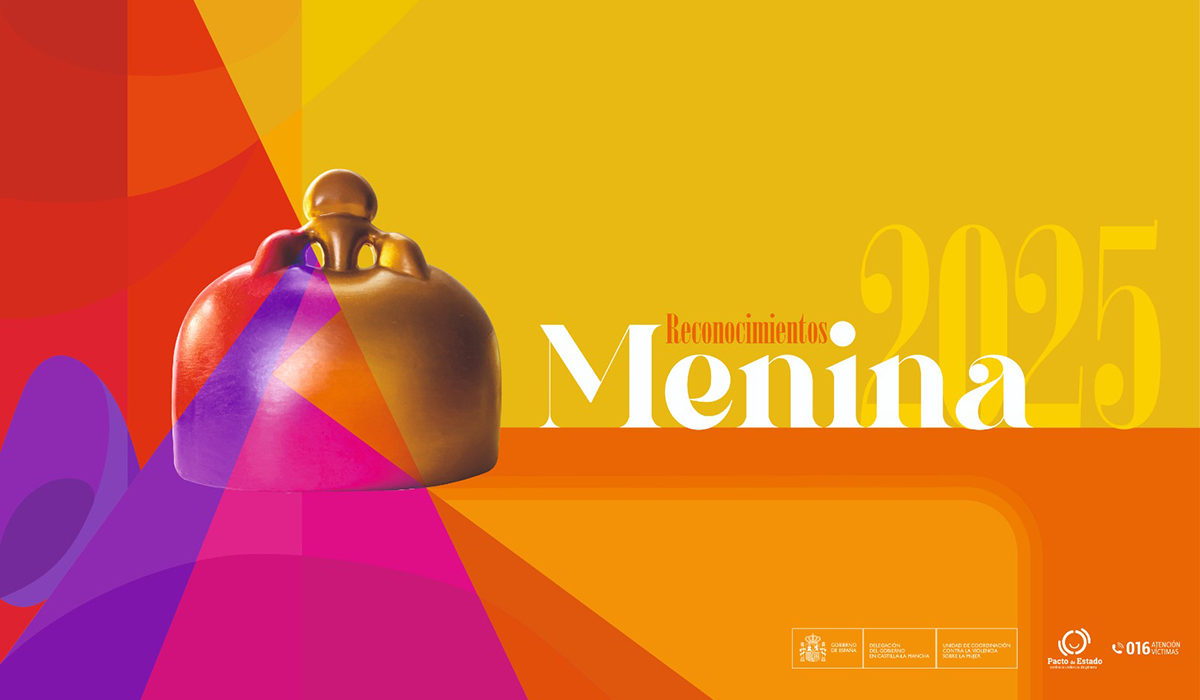 La Delegación del Gobierno entrega los “Reconocimientos Menina 2025” el miércoles 26 en el Paraninfo de San Pedro Mártir, en Toledo 2 La Delegación del Gobierno entrega los “Reconocimientos Menina 2025” el miércoles 26 en el Paraninfo de San Pedro Mártir, en Toledo