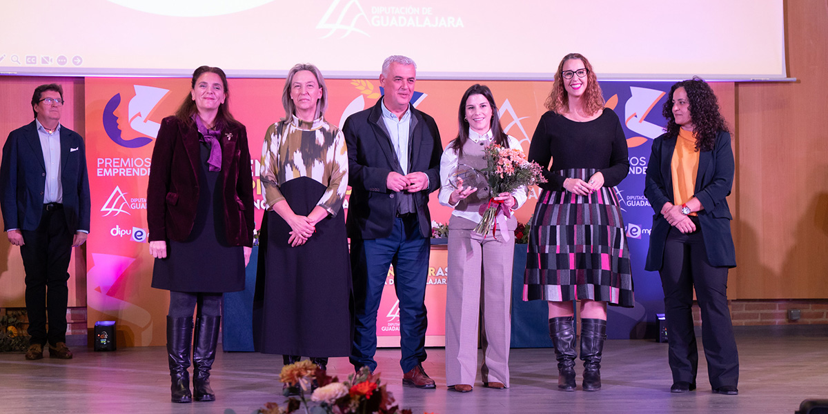La Diputación de Guadalajara reconoce la fuerza del arraigo femenino en los Premios Mujer Emprendedora 2025