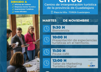 La Federación de Turismo y Hostelería de Guadalajara organiza una jornada profesional de turismo