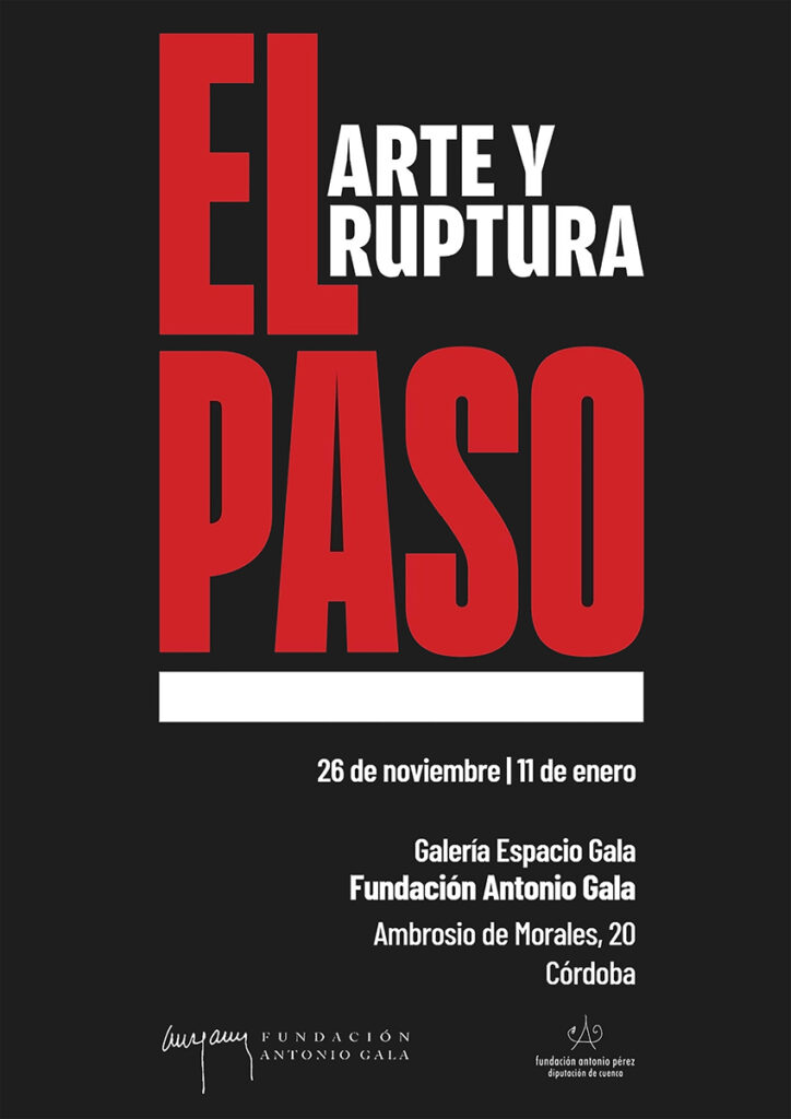 La Fundación Antonio Gala acoge en Cuenca “Arte y ruptura”, una gran muestra del Grupo El Paso