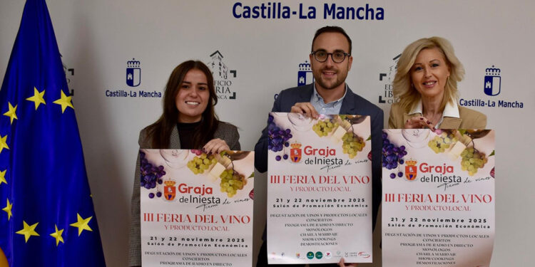 La Junta respalda la Feria del Vino de Graja de Iniesta, que se consolida con un referente en la comarca de La Manchuela
