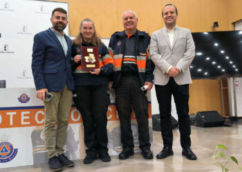 La agrupación de Cabanillas del Campo recibe la Placa de Protección Civil en Castilla-La Mancha