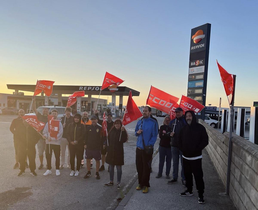 La firma de un acuerdo pone fin a la huelga en la gasolinera Nueva Maypa de Guadalajara