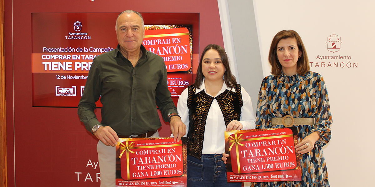 La iniciativa Comprar en Tarancón tiene premio vuelve estas Navidades para impulsar el comercio local 2 La iniciativa Comprar en Tarancón tiene premio vuelve estas Navidades para impulsar el comercio local