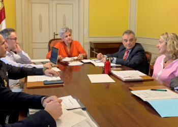 La subdelegada del Gobierno en Cuenca ha preside la reunión del Grupo de Trabajo Provincial de colaboración entre la Inspección de Trabajo y las FFCCSE 7 La subdelegada del Gobierno en Cuenca ha preside la reunión del Grupo de Trabajo Provincial de colaboración entre la Inspección de Trabajo y las FFCCSE