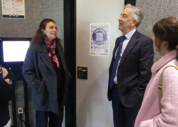 La subdelegada del Gobierno en Guadalajara destaca que los Puntos Violeta del SEPE y el INSS “refuerzan la red de espacios seguros para las mujeres” 4 La subdelegada del Gobierno en Guadalajara destaca que los Puntos Violeta del SEPE y el INSS “refuerzan la red de espacios seguros para las mujeres”