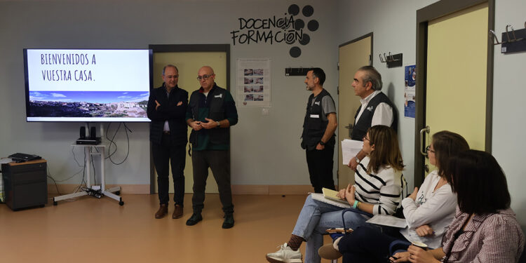 Los coordinadores del proyecto regional SimulaAP inician su formación en el Centro de Simulación e Innovación de la Gerencia de Cuenca 1 Los coordinadores del proyecto regional SimulaAP inician su formación en el Centro de Simulación e Innovación de la Gerencia de Cuenca