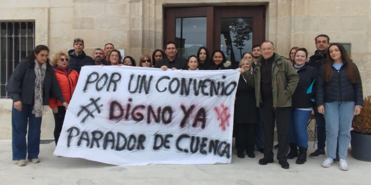 Los trabajadores de Paradores vuelven a movilizarse ante la falta de avances de sus reclamaciones