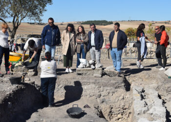 Los trabajos del Taller + en Segóbriga ampliarán la zona visitable del Parque Arqueológico 3 Los trabajos del Taller + en Segóbriga ampliarán la zona visitable del Parque Arqueológico