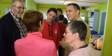 Martínez Chana destaca el trabajo que realiza la asociación Apromips en favor de los discapacitados psíquicos en Cuenca