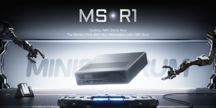 Minisforum revoluciona el mercado con la MS-R1 La primera estación de trabajo ARM con IA y arranque UEFI