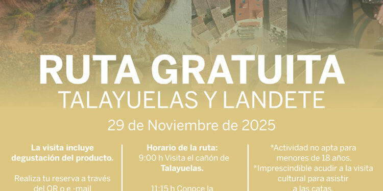 Ruta gratuita el 29 de noviembre para descubrir el cañón de Talayuelas y los sabores tradicionales de Landete 1 Ruta gratuita el 29 de noviembre para descubrir el cañón de Talayuelas y los sabores tradicionales de Landete