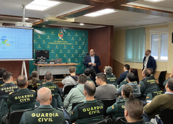 i-DE forma a la Guardia Civil de Cuenca para actuar en situaciones de riesgo en instalaciones eléctricas 9 i-DE forma a la Guardia Civil de Cuenca para actuar en situaciones de riesgo en instalaciones eléctricas