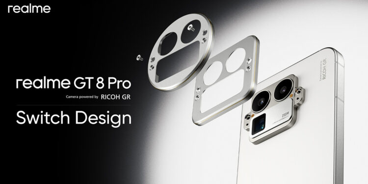 realme GT 8 Pro presenta la primera cámara con módulo intercambiable del mercado
