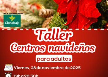 Taller de centros navideños de El Descendimiento