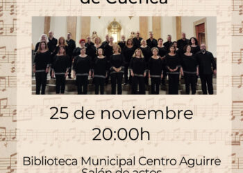 El Coro del Conservatorio de Cuenca ofrecerá un breve concierto en Aguirre por el Día de la Música