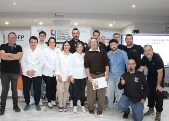 Alberto Merchante del restaurante El rincón de la Espe de Albalate de Zorita, gana el III Campeonato de Tapas y Pinchos de la Federación de Turismo y Hostelería de Guadalajara