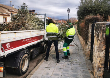 Azuqueca suspende, durante el periodo navideño, el servicio de recogida de restos de poda