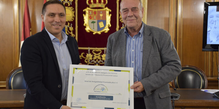 CEOMA acredita a la Diputación de Cuenca como Administración Pública Amigable con las personas mayores 1 CEOMA acredita a la Diputación de Cuenca como Administración Pública Amigable con las personas mayores