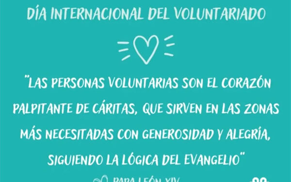 Cáritas Diocesana de Cuenca celebra el Día Internacional del Voluntariado con un agradecimiento especial